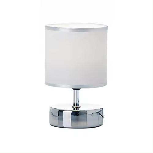 Lámpara Plata Ceramica 14 x 14 x 23 cm-DAMDAM GO - 1