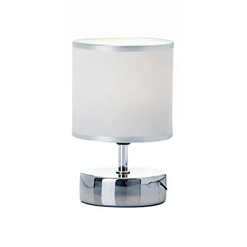 Lámpara Plata Ceramica 14 x 14 x 23 cm-DAMDAM GO - 1