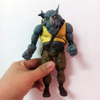 Set De 2 Figuras NECA Shredder Michelangelo Donatello Krang Bebop Rocksteady Tortuga Acción Figurina Juguete Para Coleccionistas Unisex - details 7