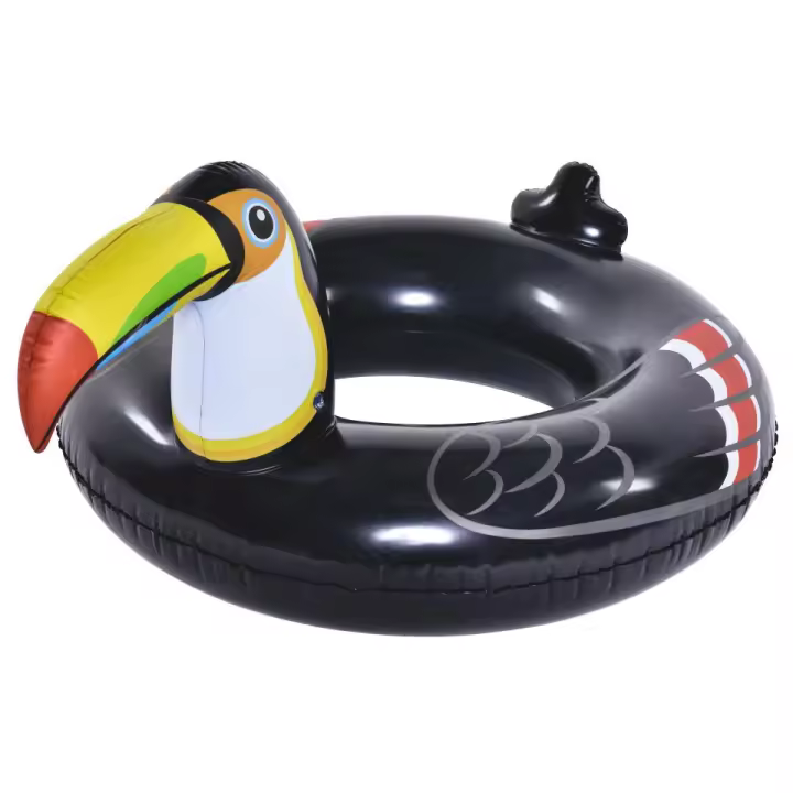 Tucán Gigante Hinchable para Playa y Piscina (37485) +REGALO Pelota Hinchable Playa Multicolor - 1