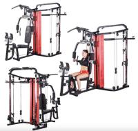 MULTIGIMNASIO Y MAQUINA SMITH 2 EN 1 ATOM HMS PRO CON 63KG DE PESO - details 6