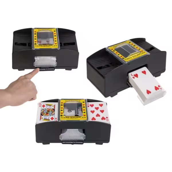 Card Shuffler - Deck Shuffler Black - 1
