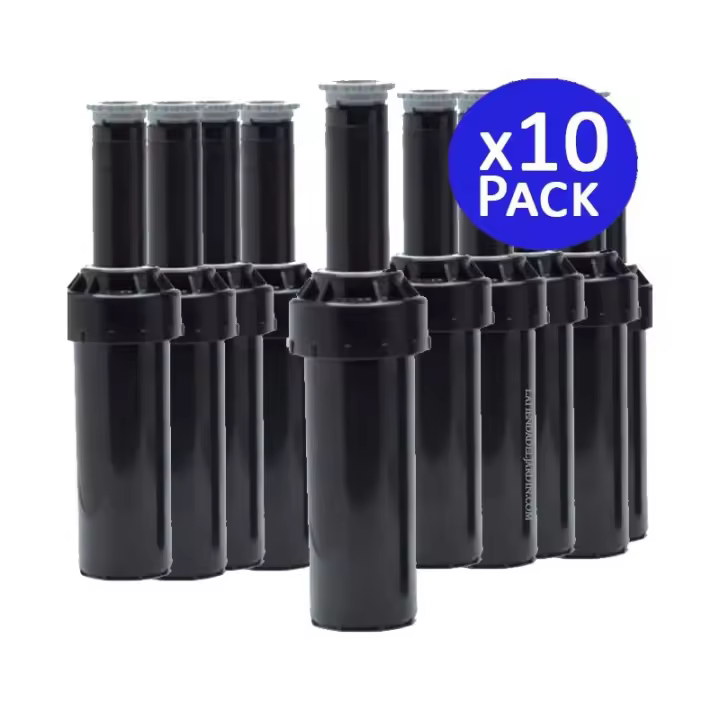 TORO Pack 10 Difusor de riego Toro LPS212 | Alcance 3,70 metros, 0 a 360º | Aspersor con Elevación 5 cm - 1