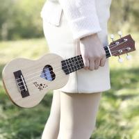 IRIN Ukulele De 17 Pulgadas Madera De Spruce Instrumento Musical De 4 Cuerdas Guitarra Hawaiana Con Bolsa De Almacenamiento Regalos Para Adultos Y Educacional Para Niños - details 6