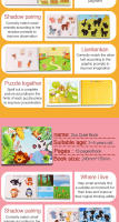 Juego Educativo Montessori Para Bebés Libro Ocupado Con Pegatinas Tablero Ocupado Juegos De Alineación Temprana De Aprendizaje Educativo Para Niños Pequeños - details 13