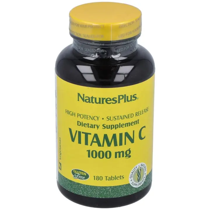 Vit. C 1000Mg.Con Escaramujo 180Comp. - 1