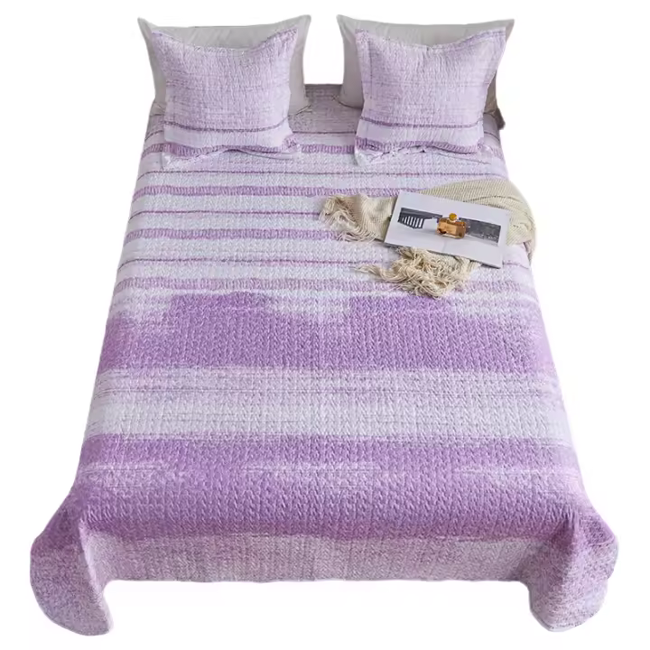 NOVOTEXTIL Colcha de Verano Cama Matrimonio Inclue 2 Fundas de Cojín 50x50 Diseño Ligero Fresco Perfecta Climas Cálidos Tejido Suave Resistente Ideal Dormitorios Modernos Aporta Confort Estilo Material de Alta Calidad Fácil de - 1