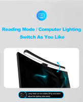 Lámpara De Escritorio LED RGB Para Monitor De Computadora Barra De Iluminación Colgante Para Juegos Y Lectura Decoración De Habitación Curva Dimmable USB Incluye Bombillas - details 10