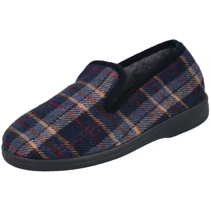 Zapatillas de Casa L&R Shoes Lr44070 para hombre en color azul - 1