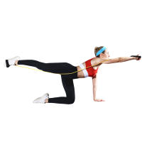 Banda De Resistencia Con Manijas 5 Niveles Ejercicio De Entrenamiento De Fitness Bandas Elásticas Para Fortalecimiento Muscular Y Acondicionamiento Corporal - details 7