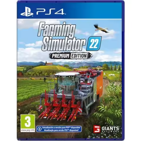 Farming Simulator 22: Premium Edition Juego para Consola Sony PlayStation 4, PS4 [PAL ESPAÑA] - 1