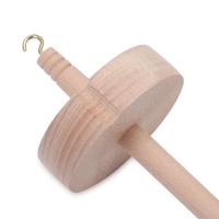 Eje De Madera Para Tejido Herramienta De Artesanía Para Principiantes Accesorios De Costura Hogard Yarn Spin Whorl Carved Hand - details 8