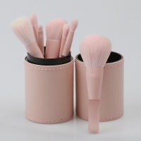 Porta Cepillos De Maquillaje Portátil Con Tapa Estuche De Viaje Para Cepillos De Maquillaje Contenedor De Almacenamiento De Cepillos De Maquillaje 1 Pieza - details 2