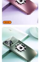 Funda Magnética De Teléfono Grande Con Ventana Para iPhone 16 15 14 13 pro Max Con Protector De Lente Y Carga Inalámbrica Magsafe Material PC + TPU Resistente a Arañazos Y Huellas - details 15