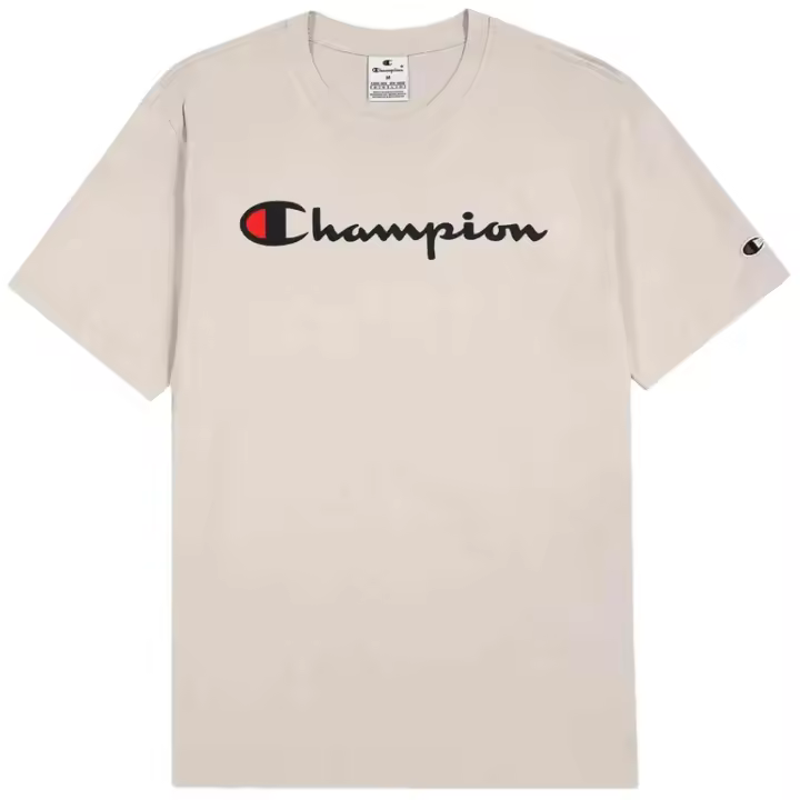 Camiseta de Manga Corta Champion  para hombre en color beige - 1