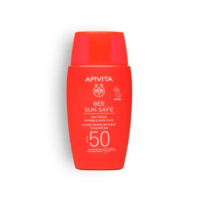 Apivita Bee Sun Safe Fluido Facial Invisible Toque Seco Spf 50 50 ml - 1