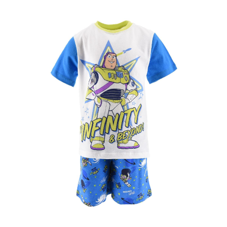 Pijama verano niño Disney Toy Story azul 5 años 110cm Raíz MERCHAN-STORE Pijama
