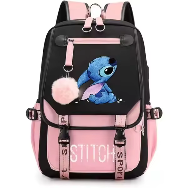 Mochipa Escolar, mochipa para estudiantes, Bolsa USB multicolor, de Transporte Bolsa, modern, adecuada para estudiantes - 1