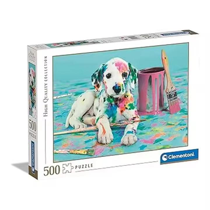 Clementoni Puzzle Adulto 500 Piezas Pequeño Dálmata Divertido 35150 - 1