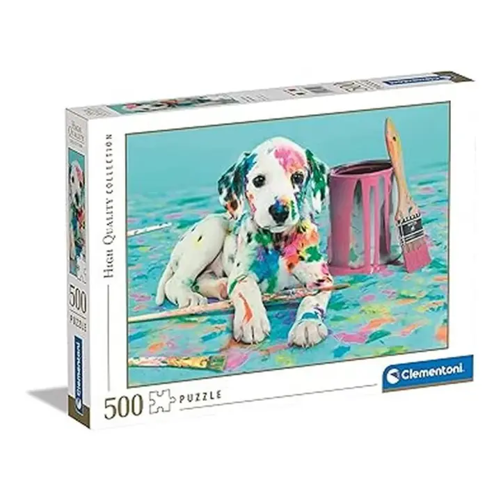 Clementoni Puzzle Adulto 500 Piezas Pequeño Dálmata Divertido 35150 - 1
