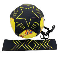 Bolsa De Fútbol Para Niños Equipo De Entrenamiento De Juego Solo Cinturón Auxiliar De Rotación Color Negro + Amarillo Tamaño 23*23cm - details 21