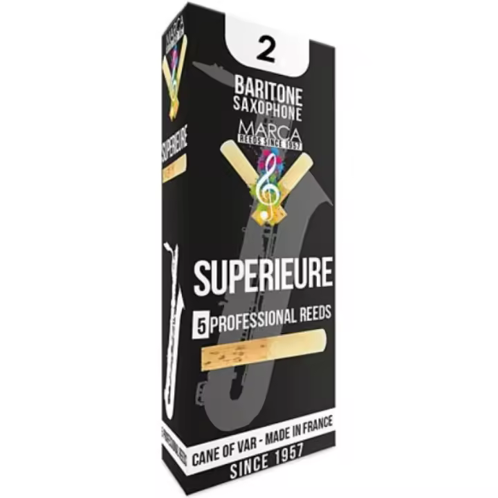Caja 5 Cañas Saxo Baritono Marca Superieure 2 - 1