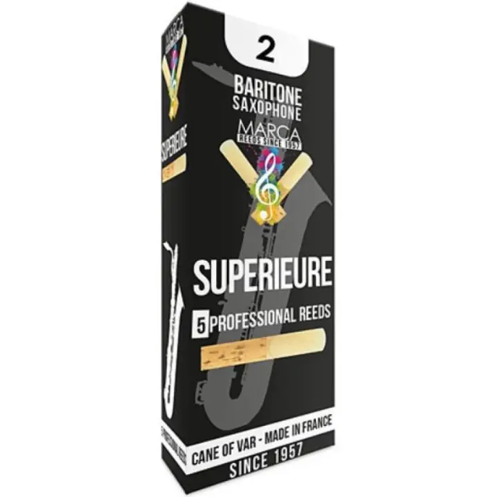 Caja 5 Cañas Saxo Baritono Marca Superieure 2 - 1