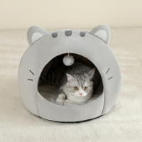 Casa De Gato Caliente Super Silla Para Mascotas Almohadilla De Tienda De Gatos Cueva Para Gatos Jaula Para Perros Pequeños Ropa De Cama Para Mascotas - details 1