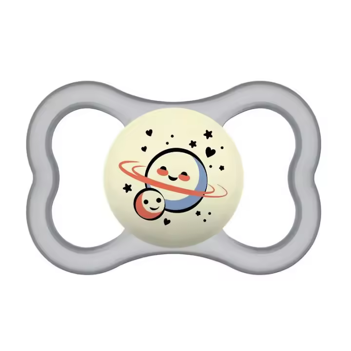 MAM CHUPETE SUPREME NIGHT SILICONA NEUTRO 6 M - 1