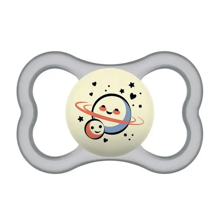 MAM CHUPETE SUPREME NIGHT SILICONA NEUTRO 6 M - 1