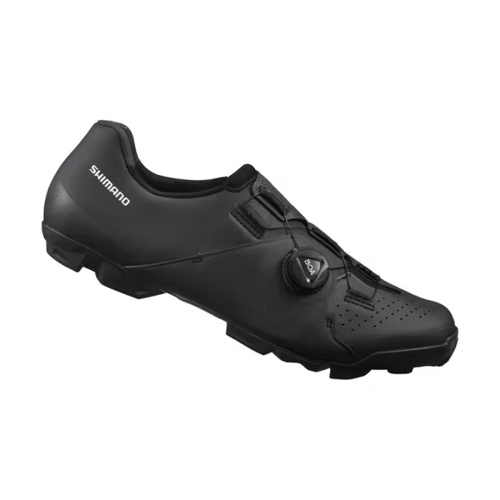 SHIMANO | Zapatillas XC-300 Negro - Descripción
Zapatilla de competición para mujer para mtb xc de alto rendimiento con tecnologías avanzadas de ajuste y pedaleo.

La construcción del empeine y la - 1