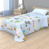 various - Colcha Infantil Fina de Verano y Primavera Sin Cojines. Ligera Colcha Estampada cubrecama de Microfibra.Colcha 180 x 260 cm para Cama Individual de 90 cm Diseño Unicornio Arcoiris,Perrito,Cerditos ect... - details 1