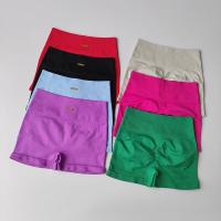 Shorts De Yoga Para Mujer High Waist Levantamiento De Caderas Transpirables Deportivas Para Ciclismo Y Gimnasio Shorts De Correr - details 0