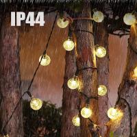- Guirnalda de Luces de Jardín – Luces LED de Exterior con Bombillas – Guirnalda Solar Recargable - Decoración para Interior y Exterior [Clase de eficiencia energética A] para Jardín, Boda, Vacaciones, Navidad, Terraza, Fiestas - details 9