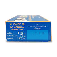 Albóndigas de merluza en salsa verde 6/8 piezas de Balea (Pack de 3 unidades) - details 2