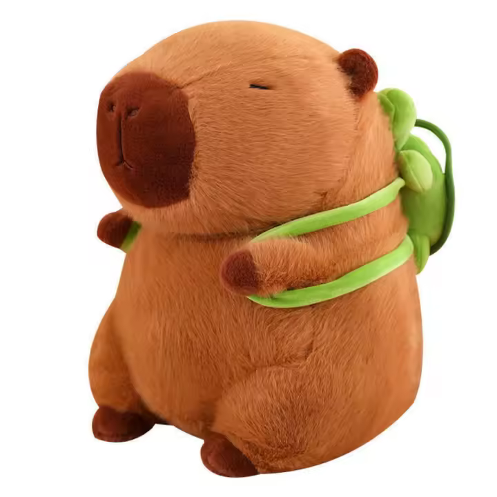 Muñeco De Peluche De Capybara Adorable Juguetes De Peluche Dulces Regalos Para Niños Decoración Interior Regalos De Cumpleaños - 1