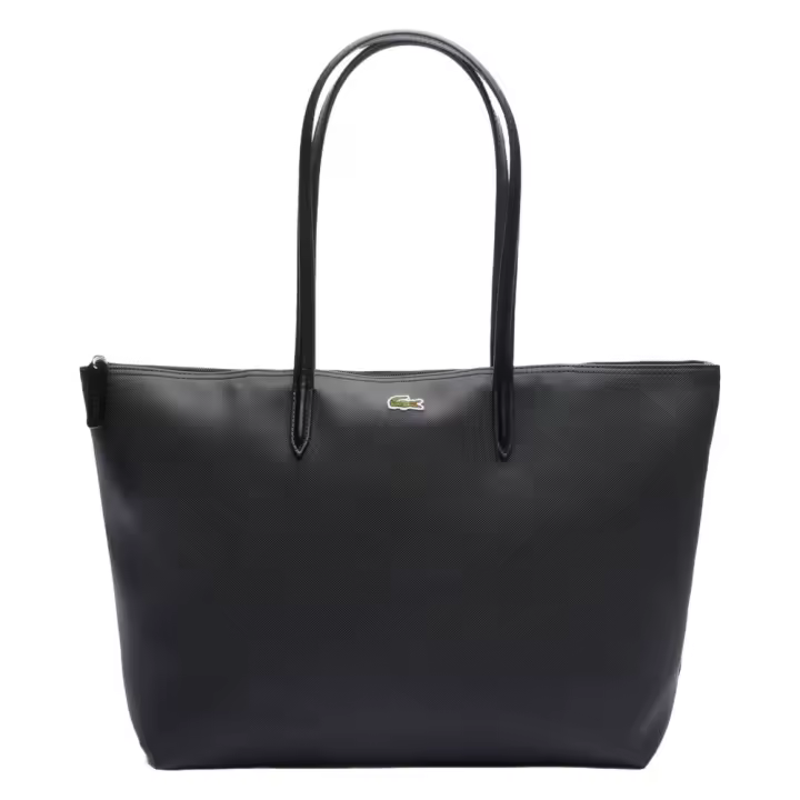 Bolso Negro Lacoste Tote L.12.12 Concept Grande Black - 1