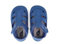 Bobux Soft Sole Tidal Mini Binjau Blue - Zapatos de Suela Blanda para bebés y gateadores con Abertura elástica Extensible - details 0
