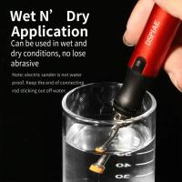 DSPIAE ES-P Sander Pen De Terciopelo Discos De Arena Pre-Cortados Abrazaderas Abrasivas Para Uso Con Pluma Eléctrica Portátil 4.2V 10W Herramienta Manual Para Carpintería - details 3
