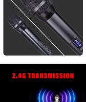 Micrófono De Mano Para KTV Con Tarjeta De Sonido Inalámbrico 2.4G Recargable Para Transmisión En Vivo Y Canto En Familia - details 4