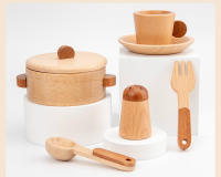 Juguetes De Madera Naturales Frutas Y Verduras Simulación De Cocina Juego De Casa De Juguetes Educativos Para Niños Regalo De Cumpleaños - details 3