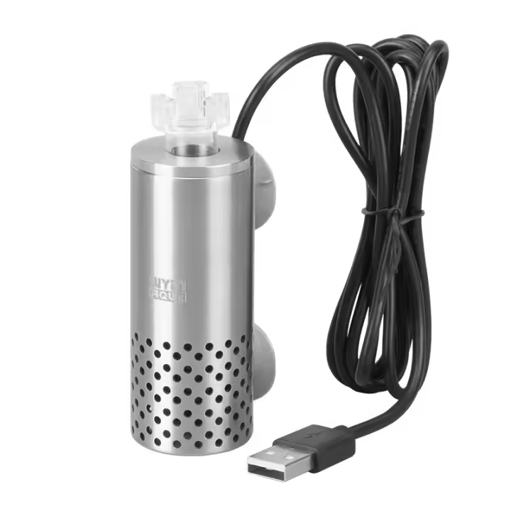 Procesador De Película De Aceite Eléctrico Para Acuario Tanque De Peces Acero Inoxidable USB Filtro Auto-Primado Cabeza Flotante - 1