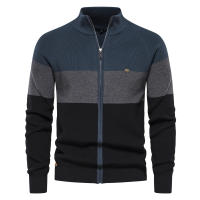 2024 nueva chaqueta suéter para hombres tamaño europeo otoño e invierno suéter cárdigan chaqueta de moda de alta calidad para hombres - details 5