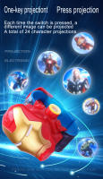 Reloj Digital Disney Spiderman Proyección 24 Hombres Capitán América Iron Man Juguetes Hulk Regalos Para Niños Educativo Batería AG3X4 - details 5