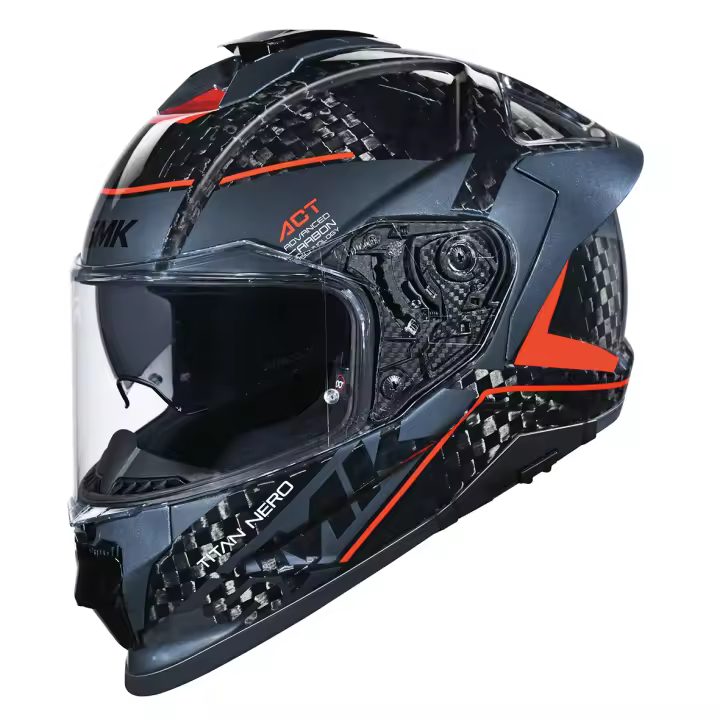 Casco integral TITAN CARBON NERO DECORADO BRILLO (GL263) TALLA XL - 1