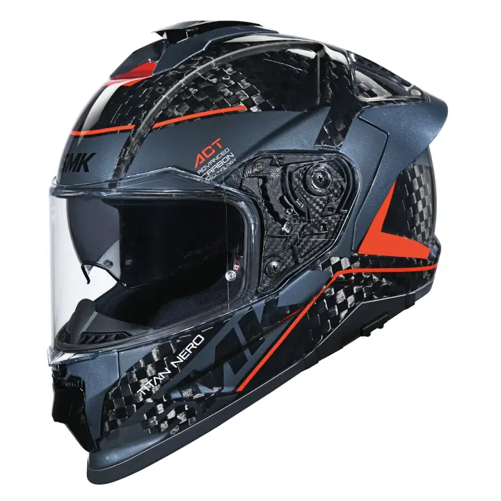 Casco integral TITAN CARBON NERO DECORADO BRILLO (GL263) TALLA XL - 1