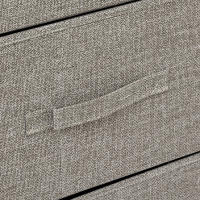 MUEBLE ALTO TISSA CON 5 CAJONES GRIS CLARO MARCA 5 FIVE - details 1