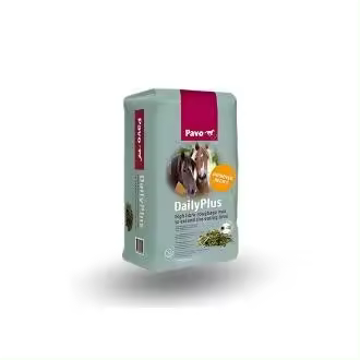 Mezcla de Forraje para Caballos PAVO DailyPlus 12 Kg – para Mejorar la Masticación y la Digestión - 1