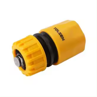 CONECTOR BOMBA CON SISTEMA TOLSEN DE PARADA DE AGUA 1/2" - 1