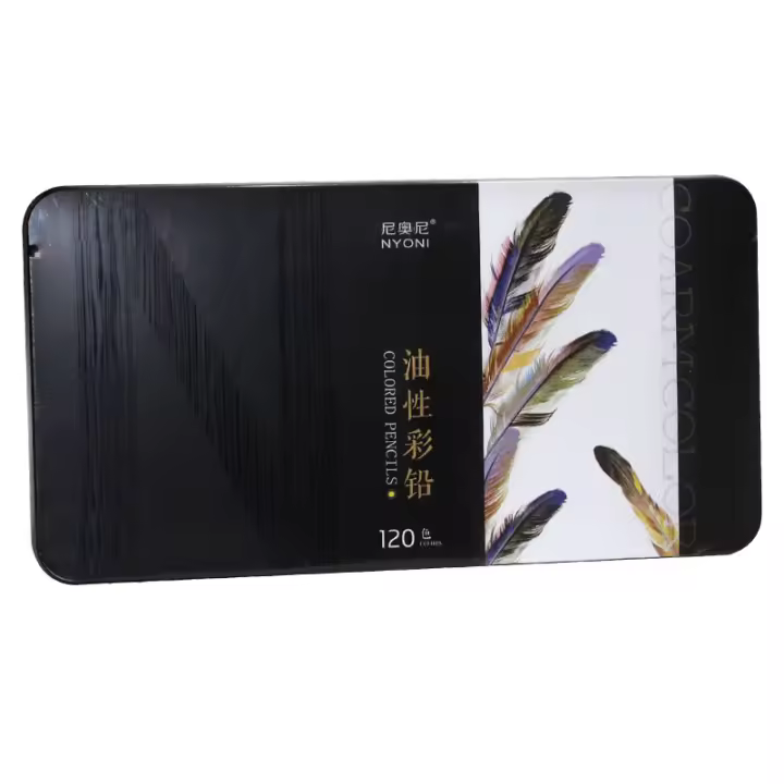 NYNOI Set De Lápices De Colores Profesionales Recargables 3.7mm Caja De Hierro Para Dibujos Y Graffiti Suministros Escolares - 1